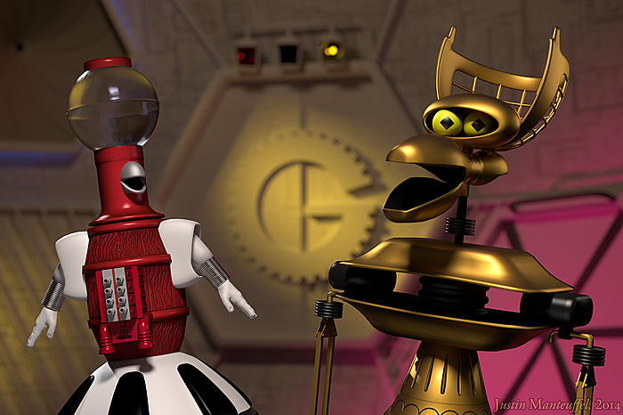 Tom Servo and Crooooow!