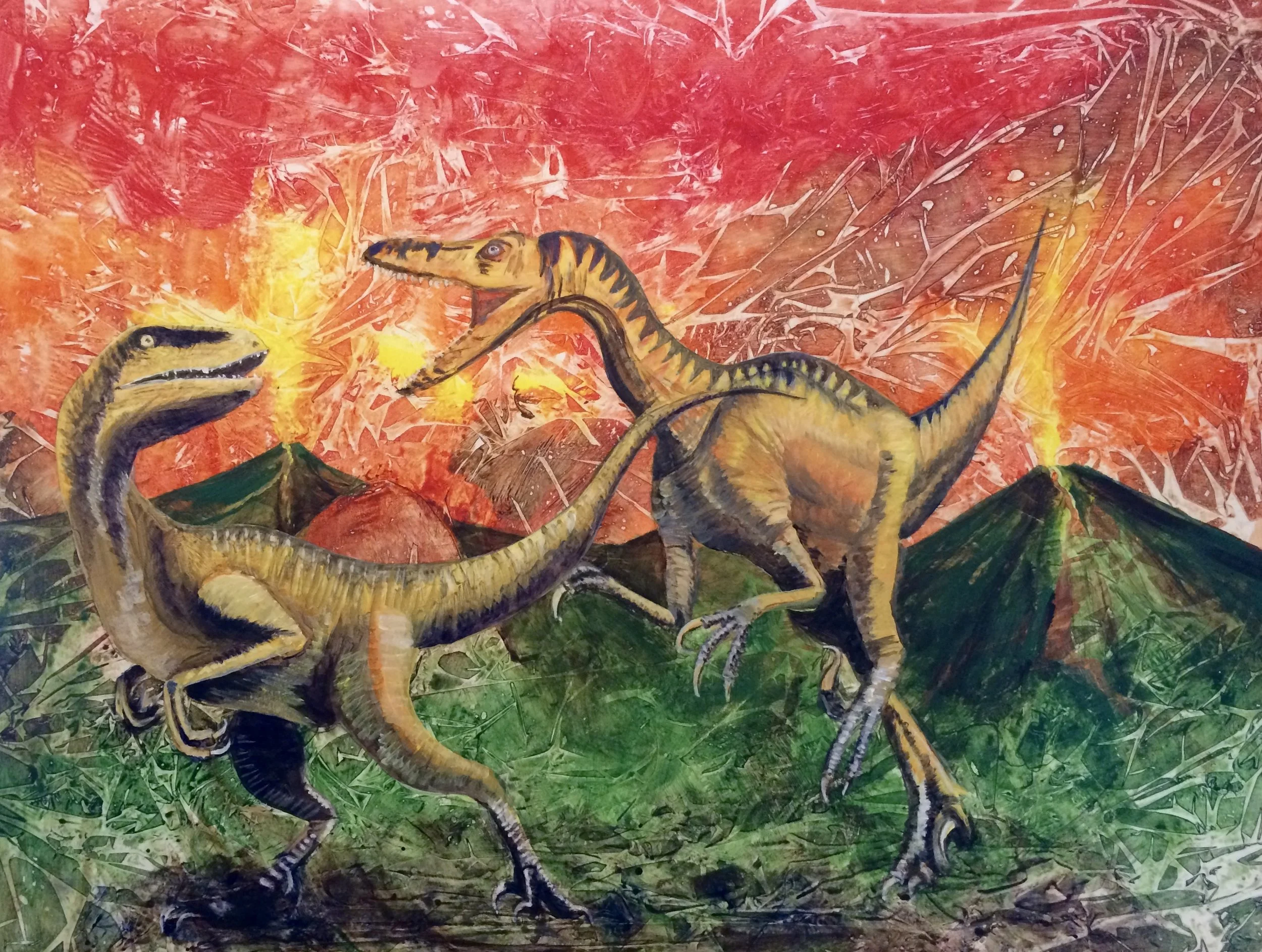 If I fail this class due to an infestation of velociraptors, it is all The Chief's fault.