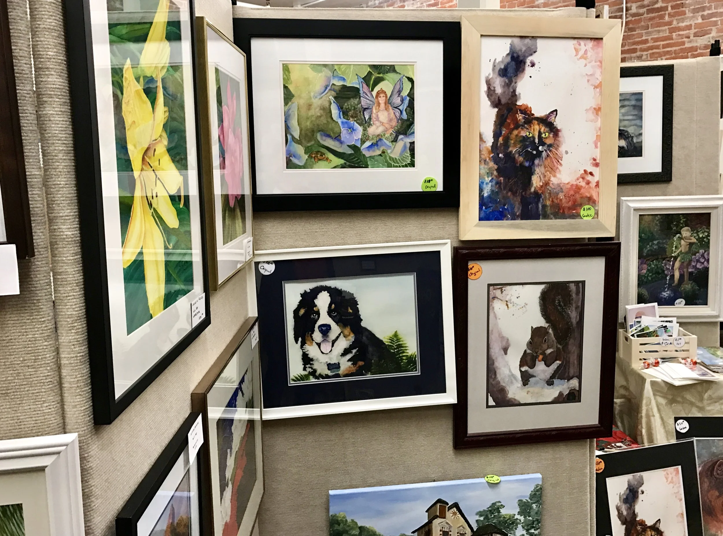 More of Carol Lytle's booth