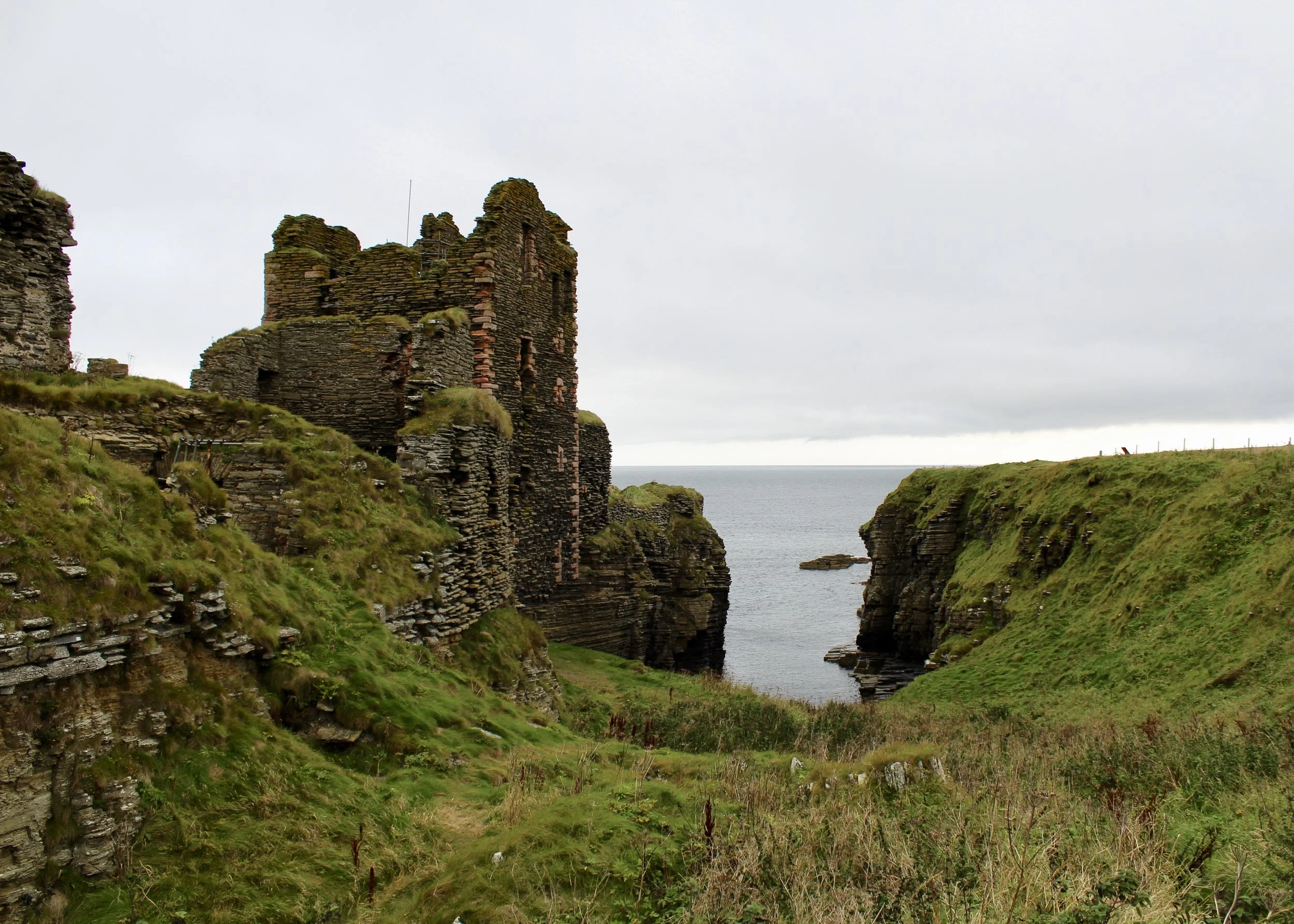 Girnigoe and Sinclair Castle, Wick, Scotland