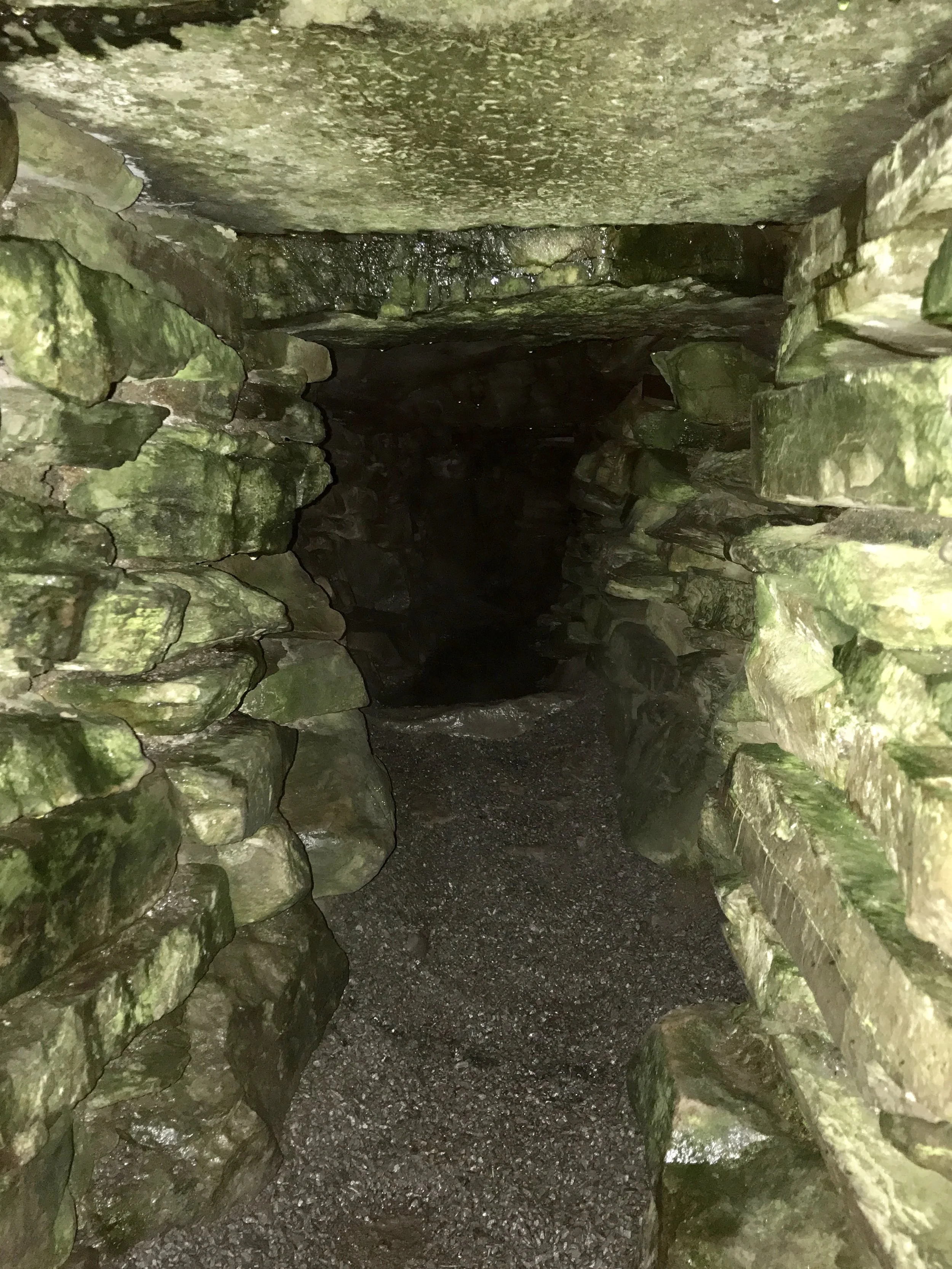 Inside a Neolithic cairn