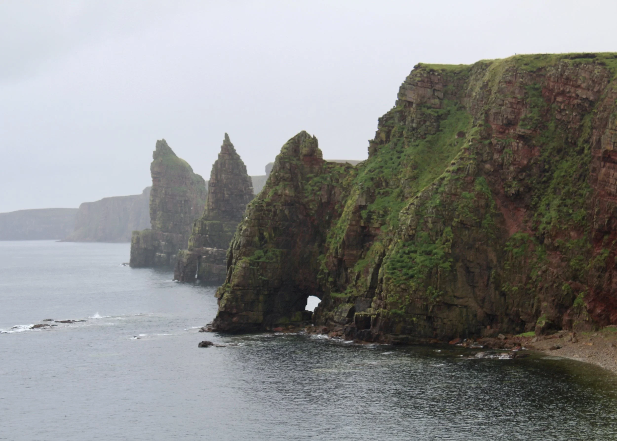Stacks of Duncansby off of Noss Head at the far northeast corner of Scotland