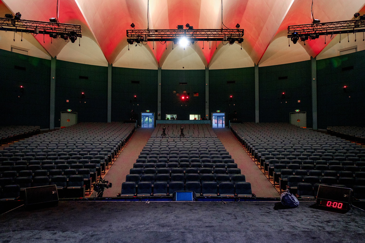 The auditorium at Costa Mesa High School (TEDxMB 2016)