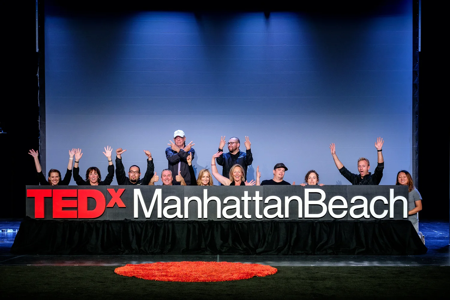 TEDxMB 2016 production crew