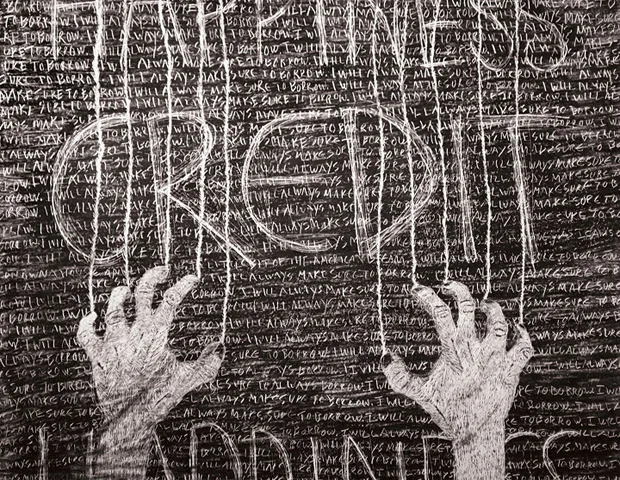  Happiness/Credit &nbsp;28" X 22" 