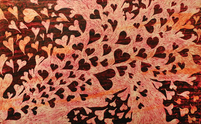  Love Flow &nbsp;4" X 7" 