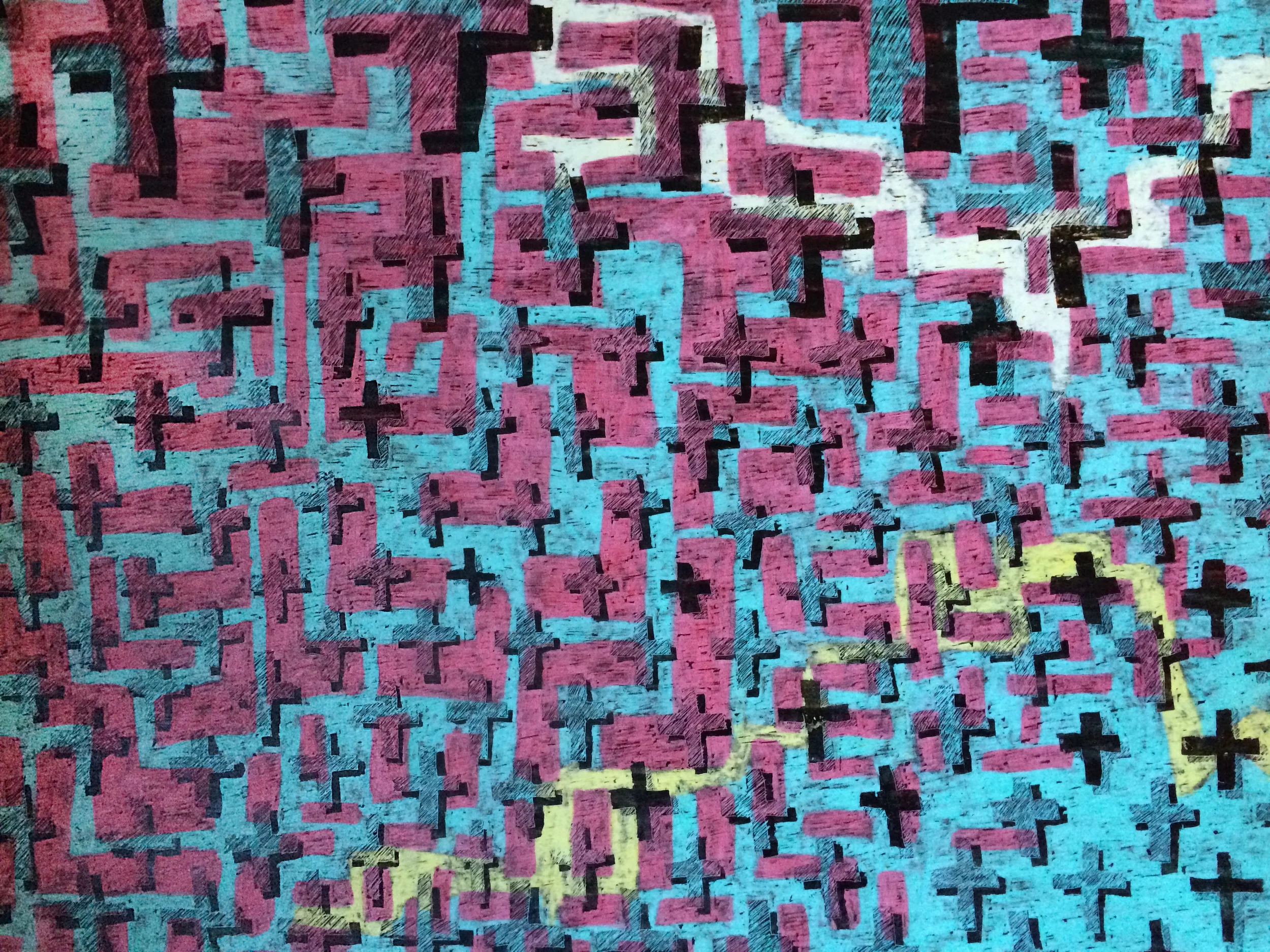  Crosses &nbsp;23" X 16" 