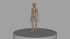 Dummy Rig Walk Cycle and Breakdown