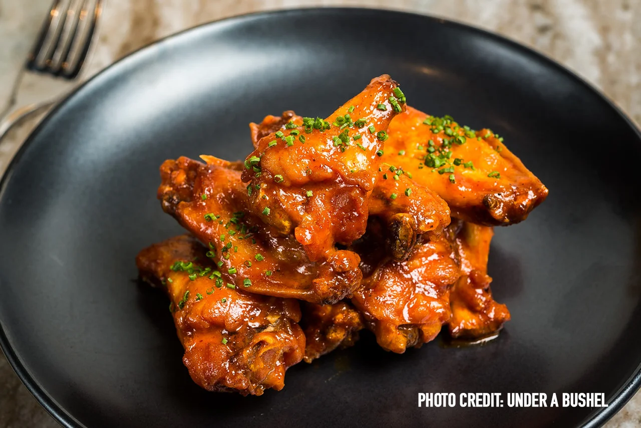 Creme fraiche wings