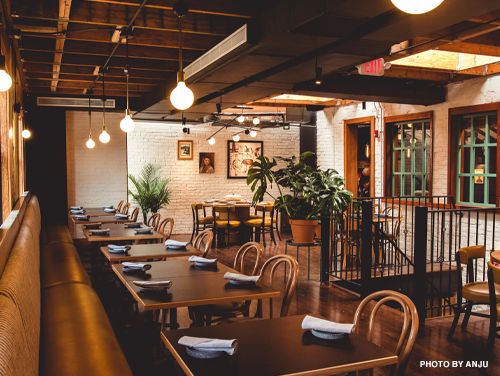 Natalie Park designed the Dupont Circle restaurant.