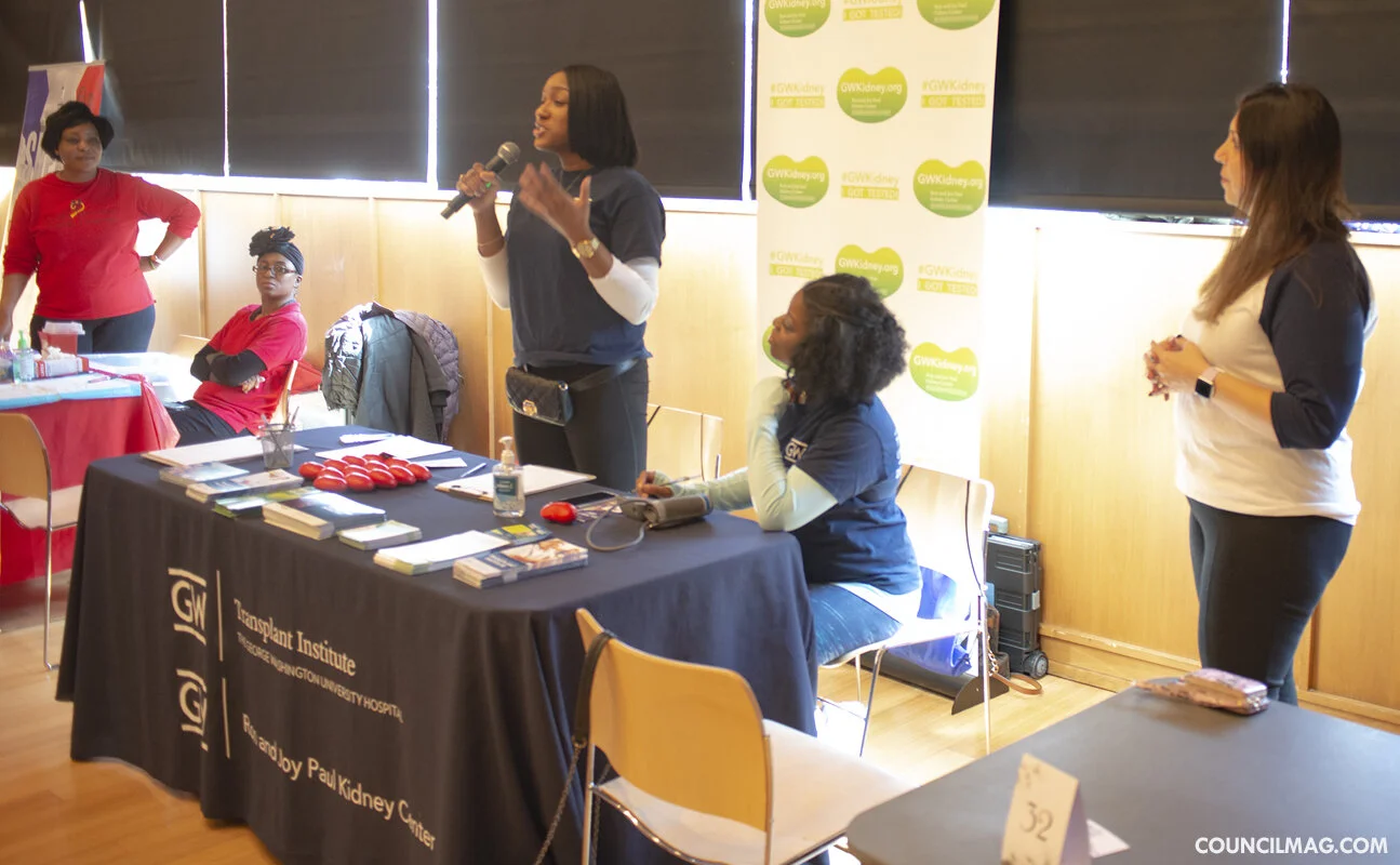 Cherry Miales, with the George Washington Transplant Institute and the Ron and Joy Paul Kidney Center, speaks about kidney disease.