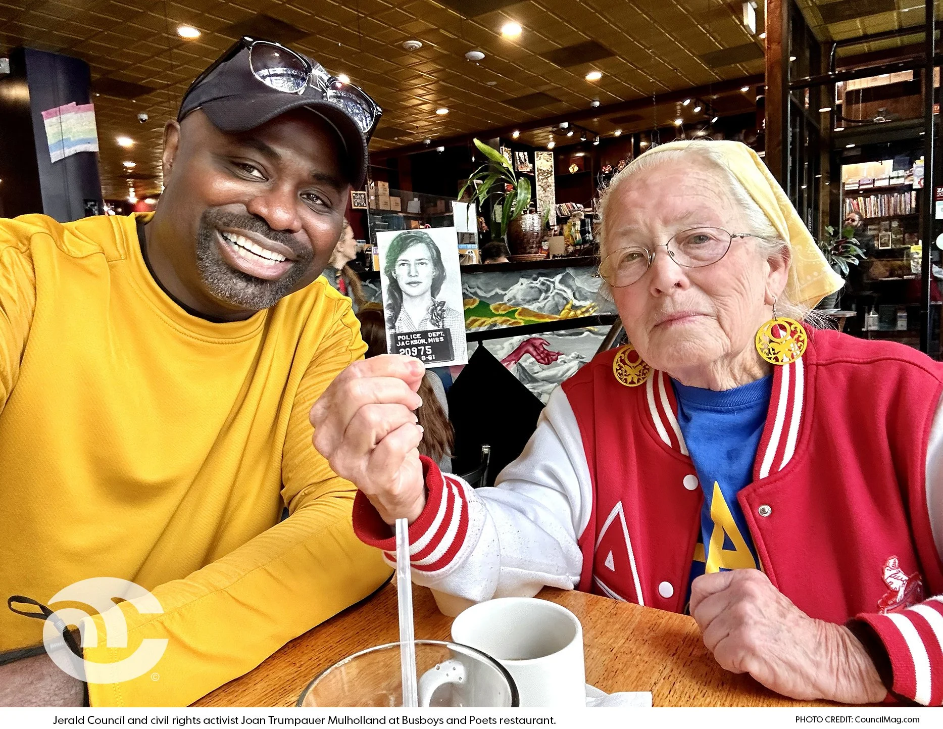 An Unlikely Encounter in Shirlington, Virginia