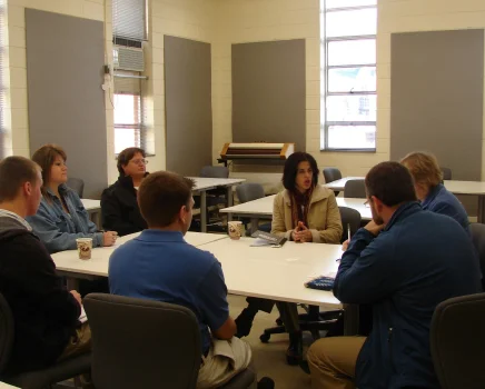 Appalachian State: Dr. Houser and Dr. Taylor Warhorse Solutions: Tawana Weicker. Polk Teachers meet with Appalachian State University to seek collaboration with their biofuel graduate students.