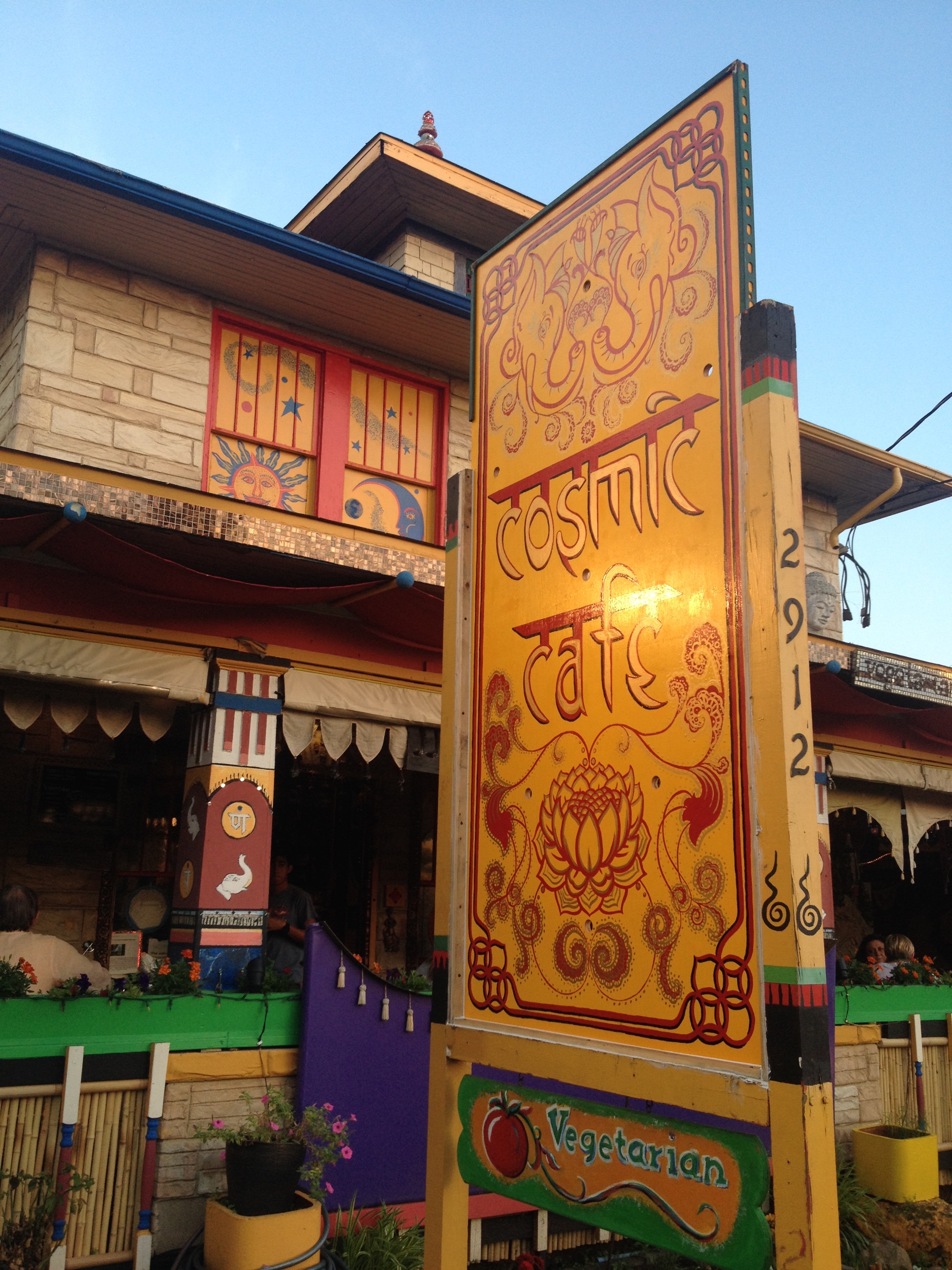 Restuarant Sign for the Cosmic Cafe