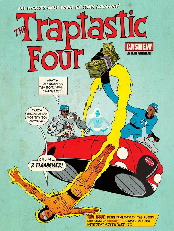 TRAPTASTIC FOUR by Kenny Keil
