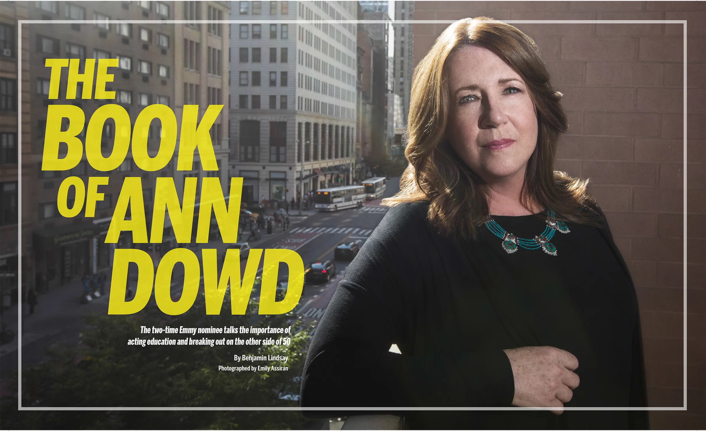 Ann Dowd shot: EMILY ASSIRAN publication: BACKSTAGE