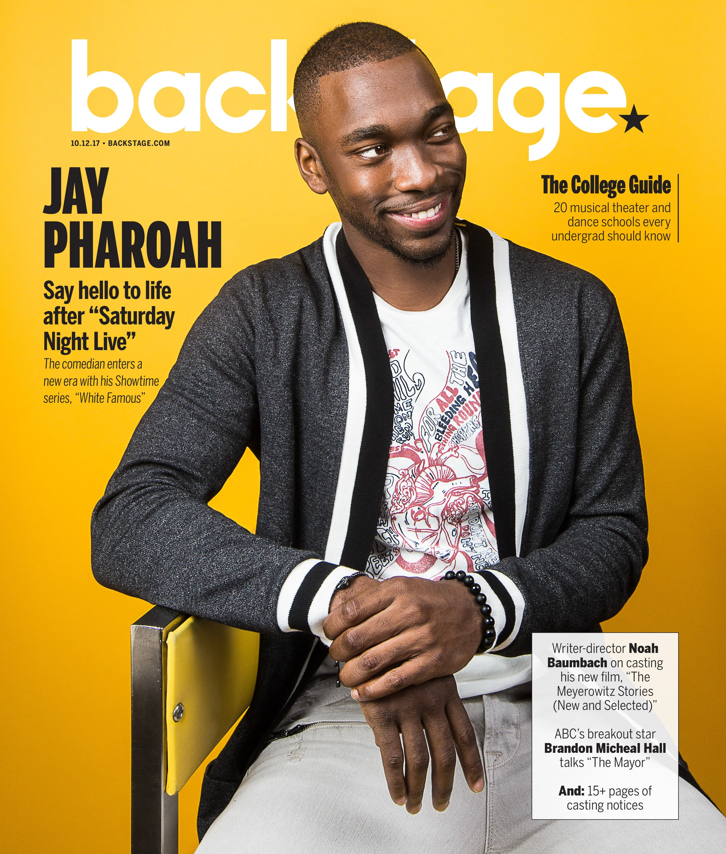 Jay Pharoah shot: EMILY ASSIRAN publication: BACKSTAGE