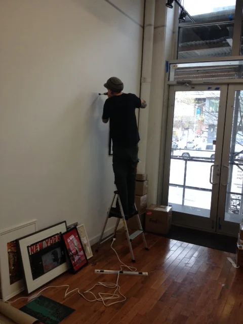 FTLO NY Techy Cian O'Donoghue hard at work.