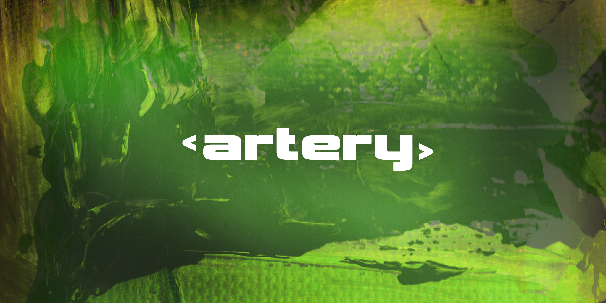 IDENTITY & NAMING Artery Conceived as a collective art colony where designers, painters, and other artists would come together in an industrial loft space, share communal areas, and share inspiration. Artery was used as a metaphor for connecting life between elements, between people, between ideas. The simple logotype identity needed to be neutral enough to span all types of art styles.