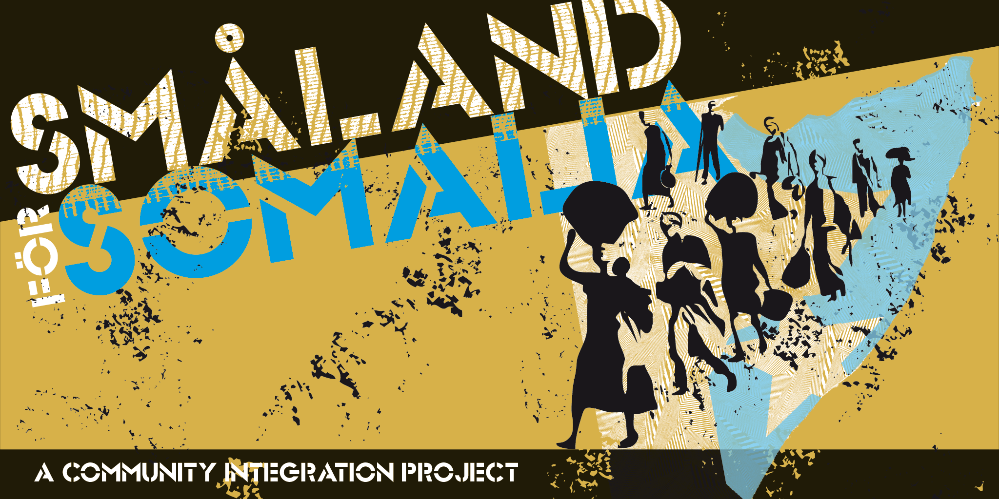 IDENTITY
Smaland for Somalia
A community initiative, Smaland for Somalia was founded by Swedish and Somalian resdents of the university town Vaxjo in southern Sweden. The objective was to raise awareness on immigrant issues and encourage locals to engage and share with immigrants. The aggressive look and feel of the campaign has earned much attention and created awareness of immigrant issues and companionship.