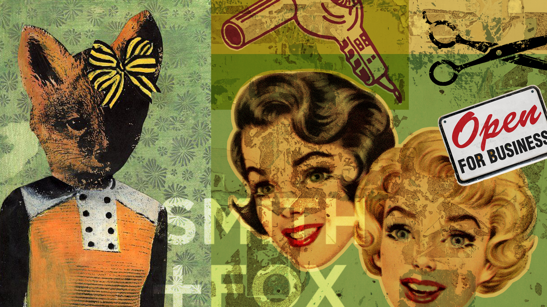  BRAND IDENTITY / WEBSITE  Smith &amp; Fox Salon  A distinguished pro in the salon industry, Fran Connolly established Smith + Fox Salon in the historic Georgetown District in Seattle offering the finest craftsmanship in cuts, color and products. We 
