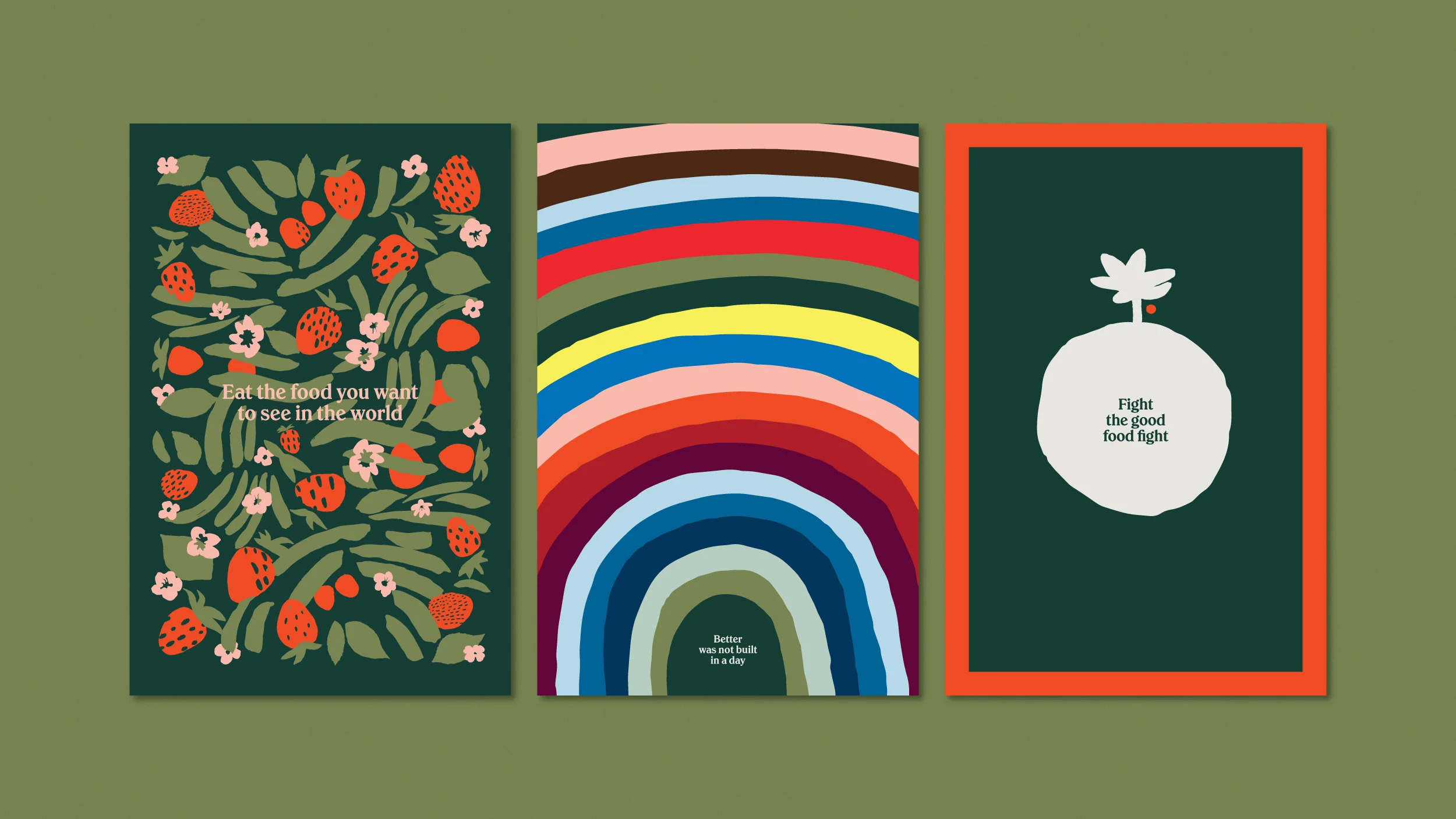 Postcards series