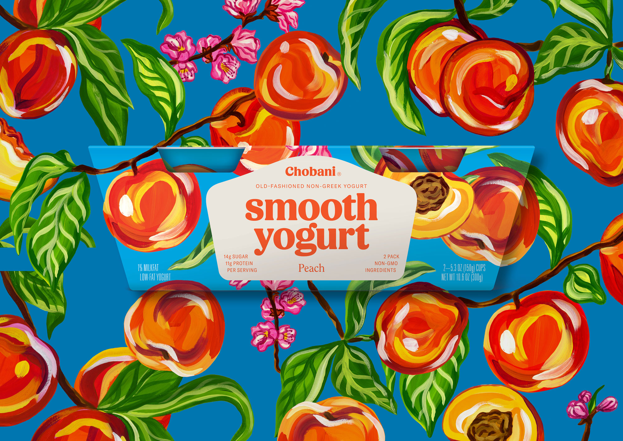 Chobani® Smooth Peach (two-pack)