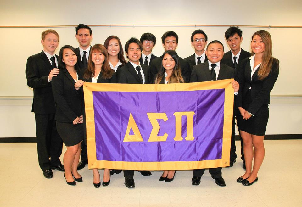 The Delta class: 13 members, initiated Spring 2014