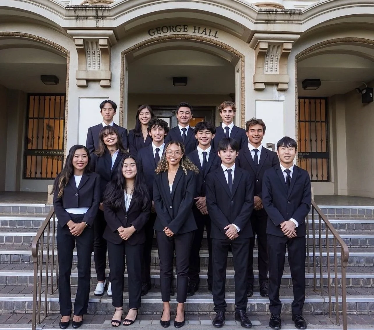 The Phi class: 13 members, initiated Fall 2022