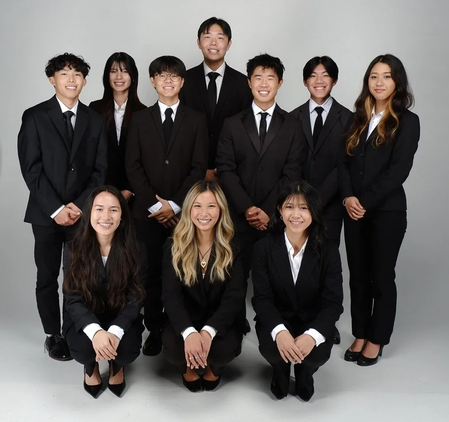 The Omega class: 10 members, initiated Spring 2024