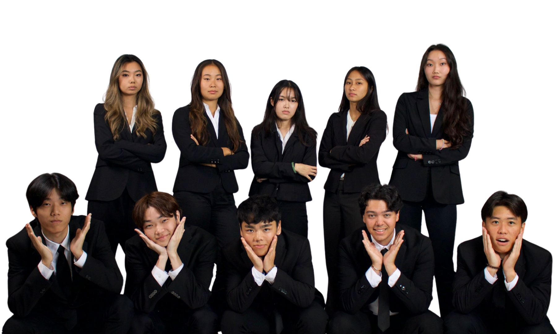 The Chi class: 10 members, initiated Spring 2023