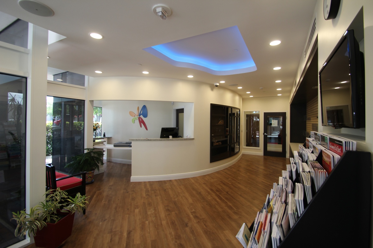 OUR RECEPTION AND RETAIL AREA