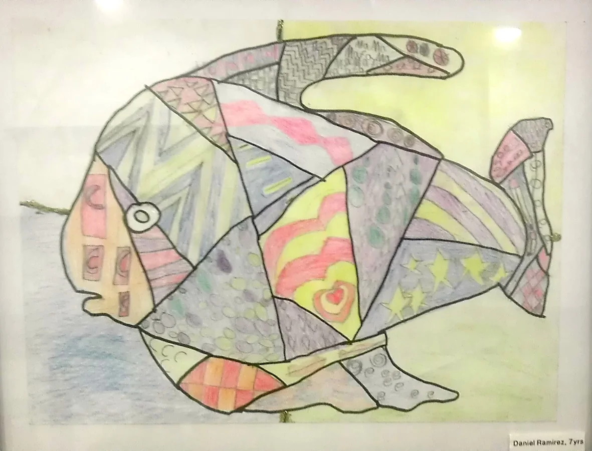 BY: DANIEL RAMIREZ, AGE 7, COLOR PENCIL