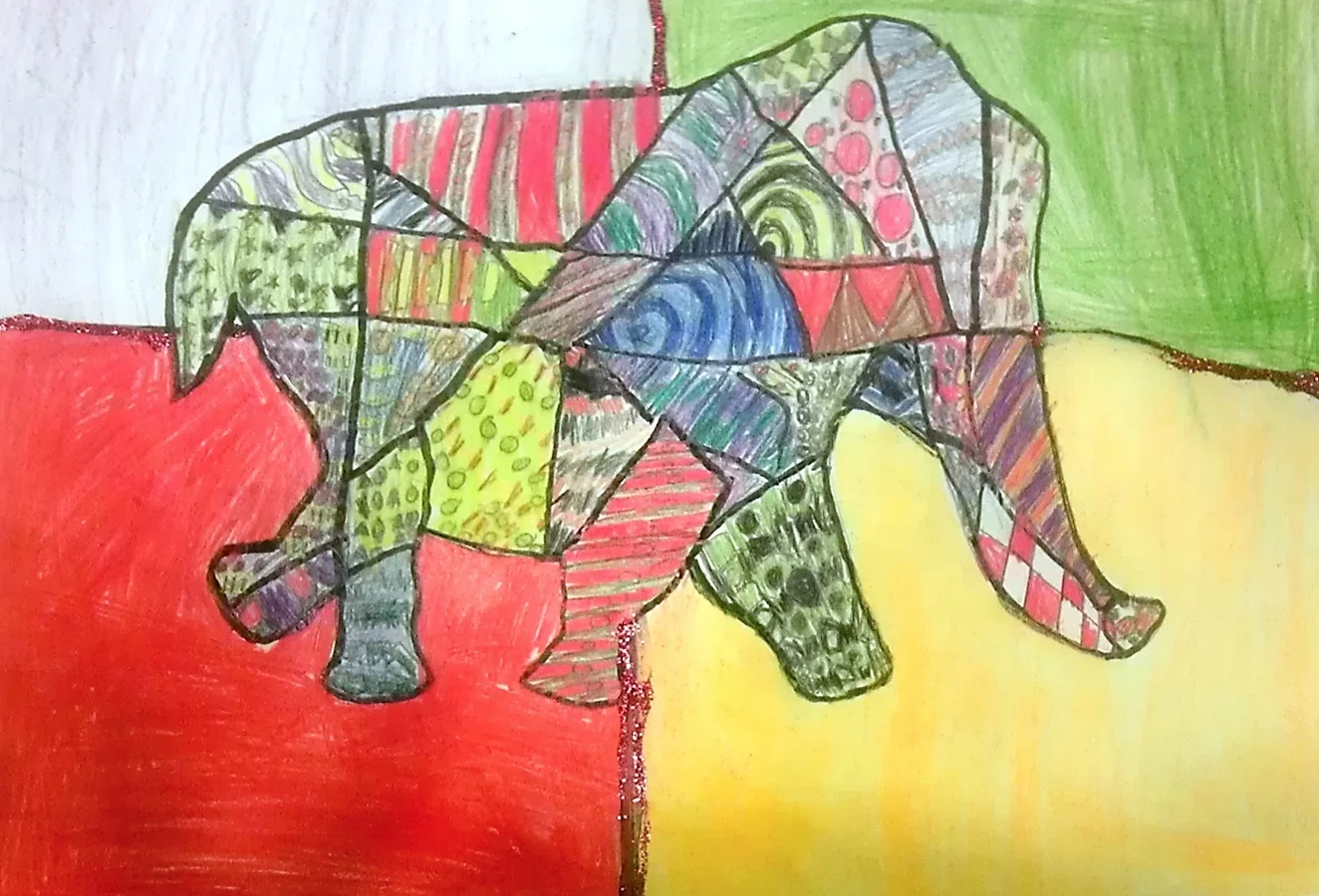 BY: ANTONIA OSORIO, AGE 7, COLOR PENCIL