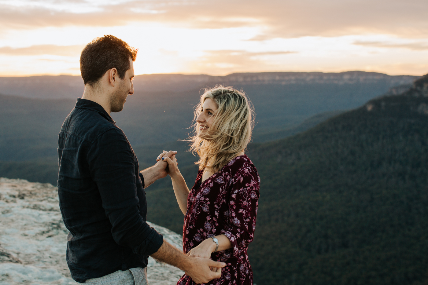 Emma & Ben - Blue Mountain Sunset Engagement - Samantha Heather Photography-111.jpg