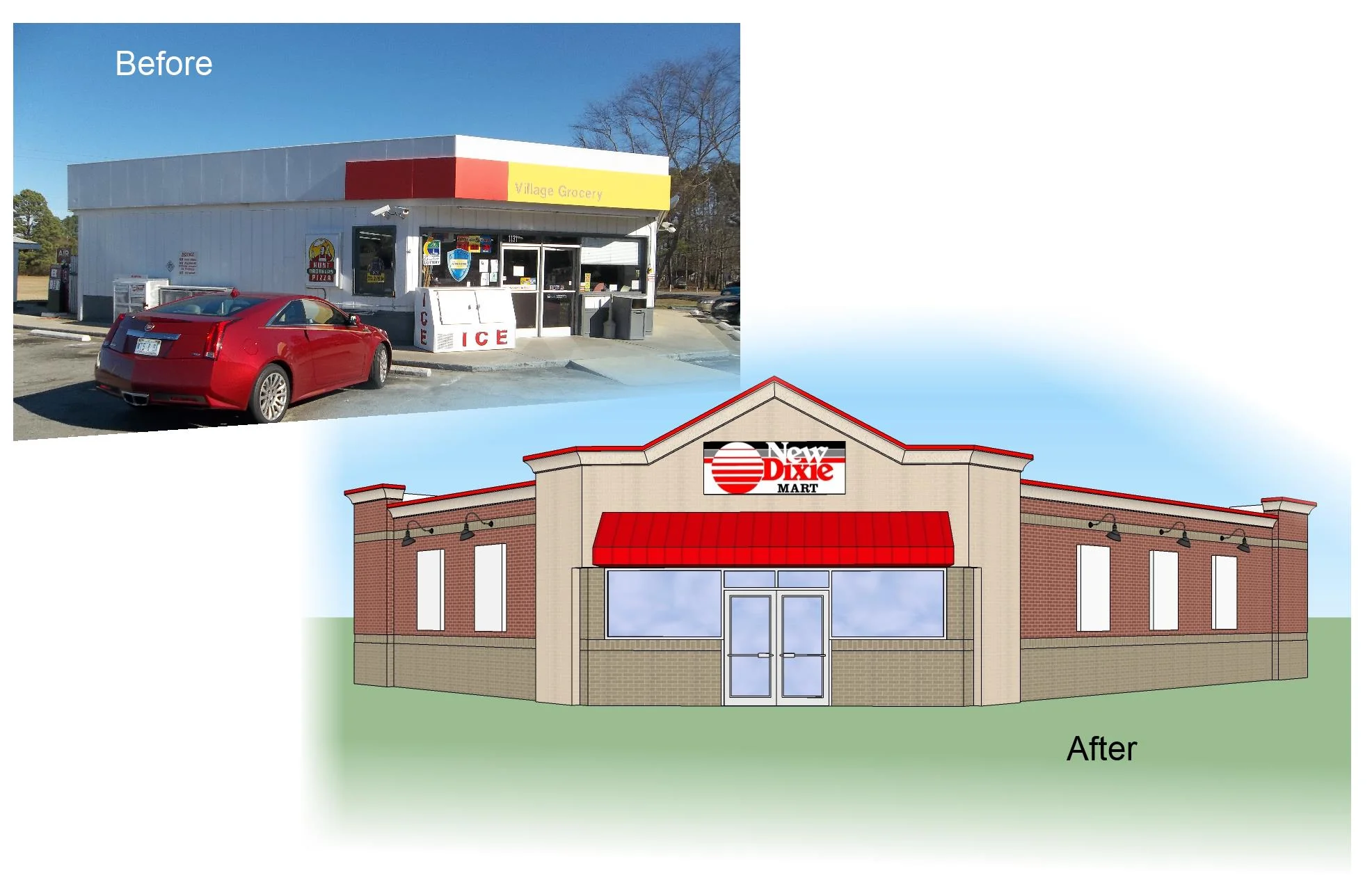 New Dixie Mart — A. R. Chesson Construction Construction Management