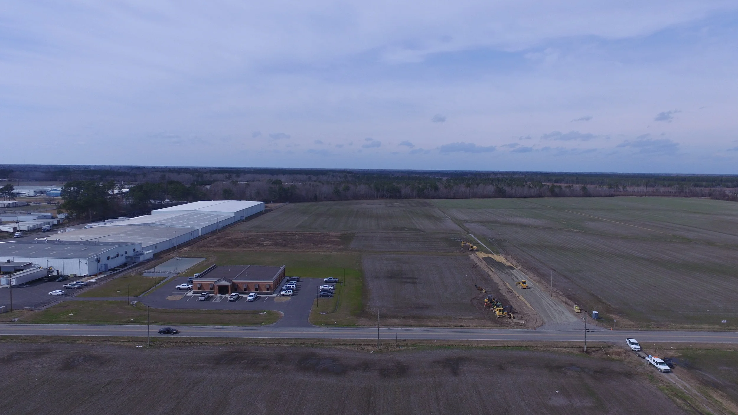 Colony Tire Warehouse Expansion — A. R. Chesson Construction Construction Management, Design
