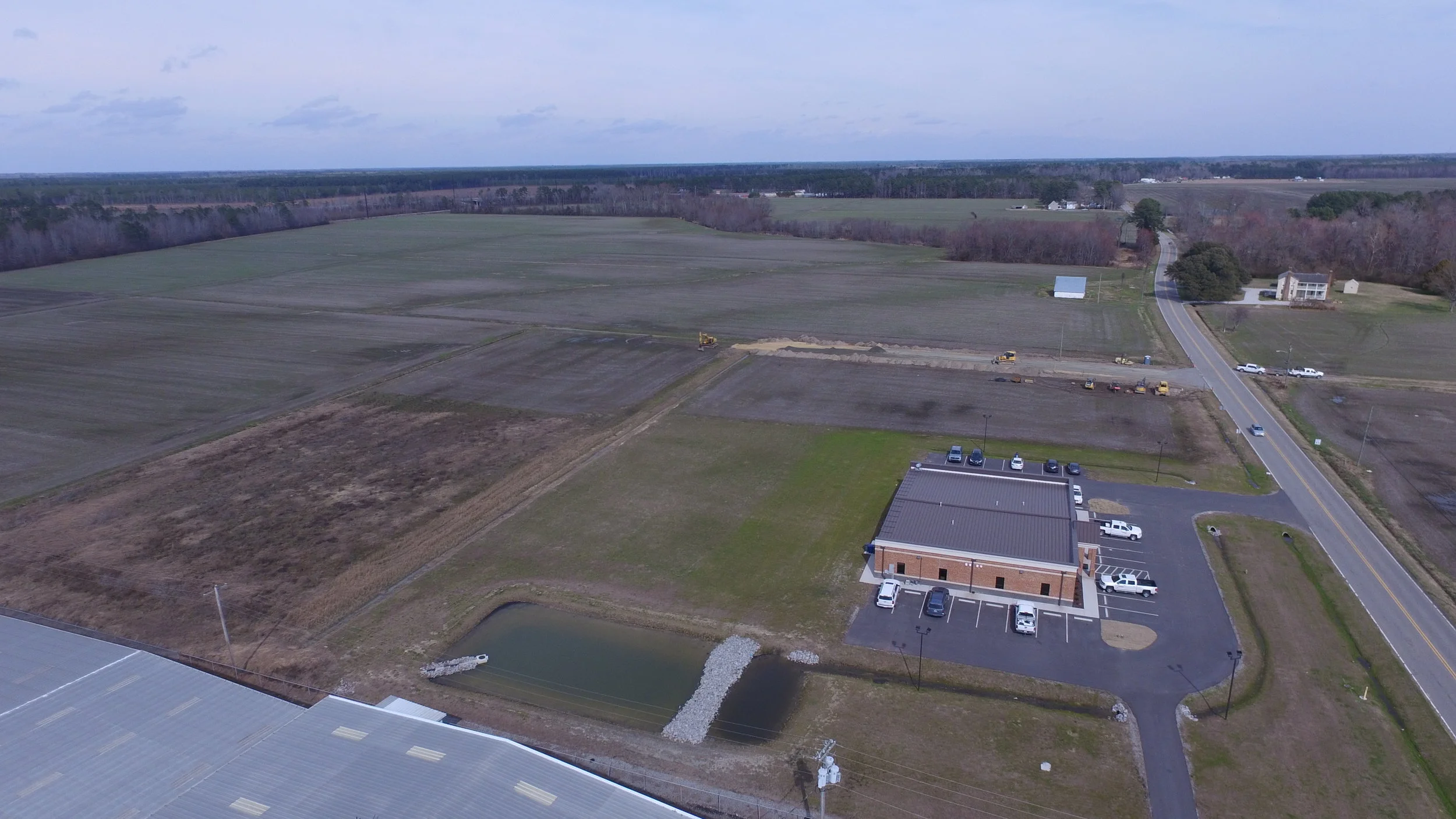 Colony Tire Warehouse Expansion — A. R. Chesson Construction Construction Management, Design