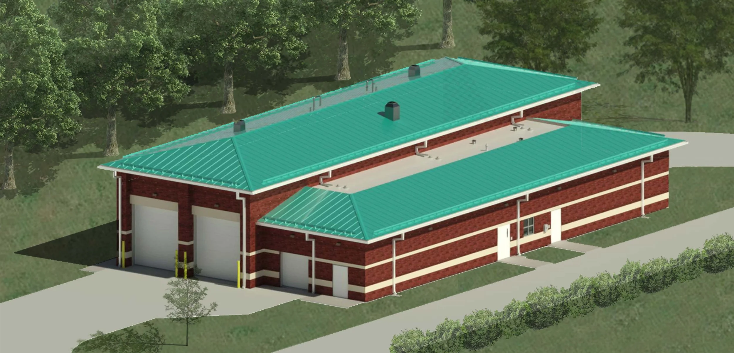 Suffolk Fire Apparatus & Quartermaster Facility — A. R. Chesson