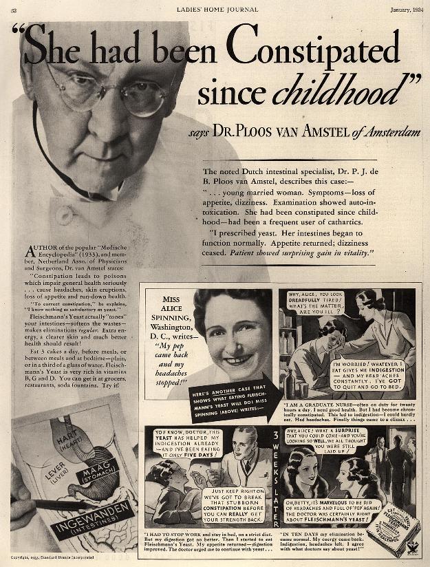 From Ladies Home Journal, 1934. Image courtesy Duke University Hartman Center for Sales, Advertising & Marketing History. 