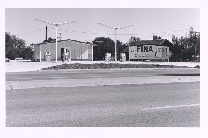 When mixed with high-quality pure spirits, Fries & Brothers claimed that its flavoring essences would give "the most perfect imitation of the natural products." "Say Fina... Exactly As Good As the Best!" From Ed Ruscha's Twenty Six Gasoline Stations. 