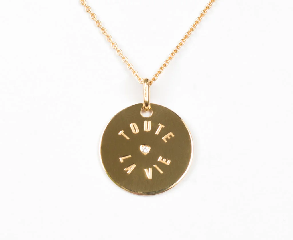 Médaille & Chaîne Toute La Vie – Elise Hameau x Pérouse