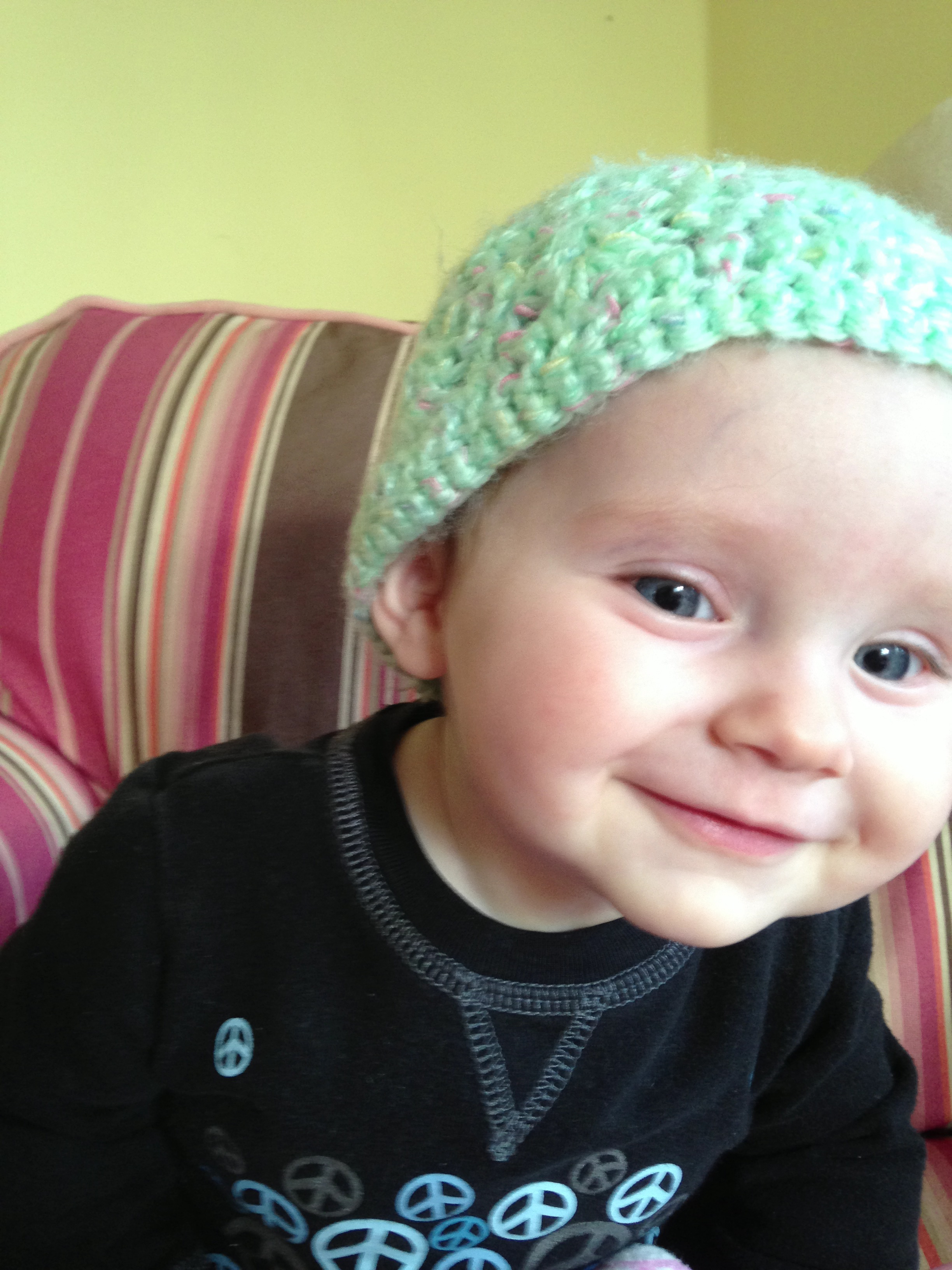 Elisabeth at seven months