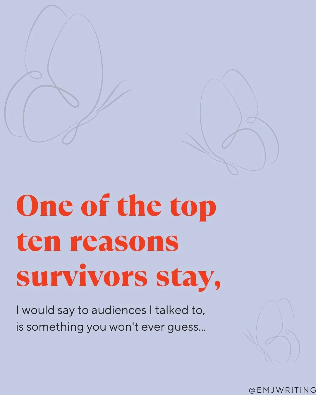 October 31. Halloween and the last day of DVAM: domestic violence awareness month. A little food for thought.