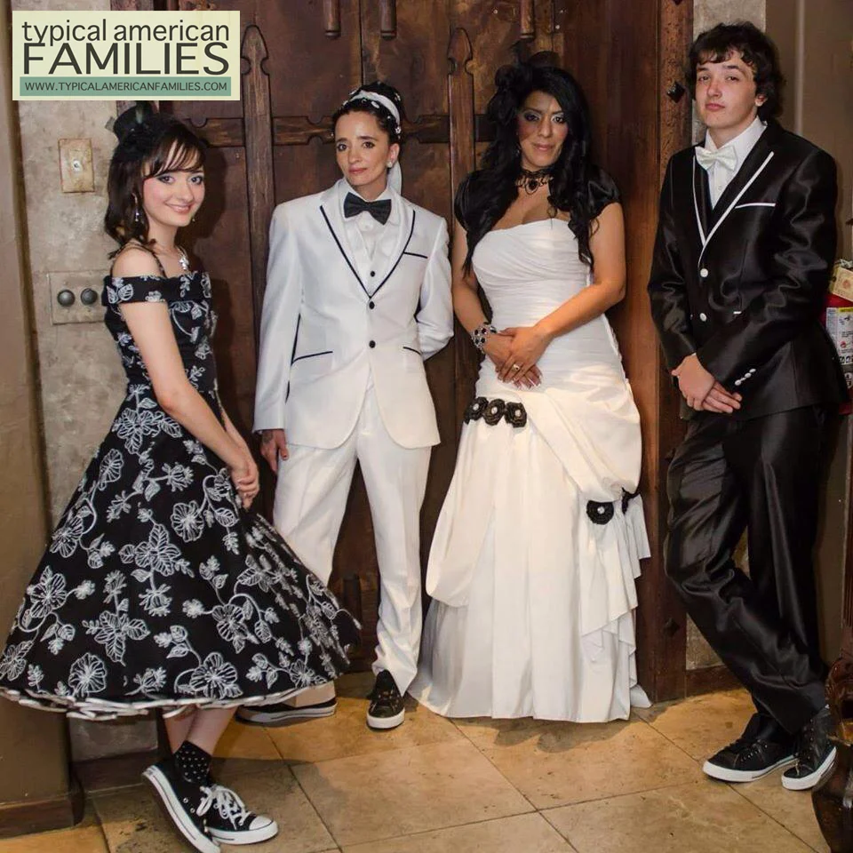 Blumer - Lopez Family | Nevada | From left to right, our daughter Symphony. Myself, Jackie. My wife Magaly. Our son James. Photo by Wendy Vaughn