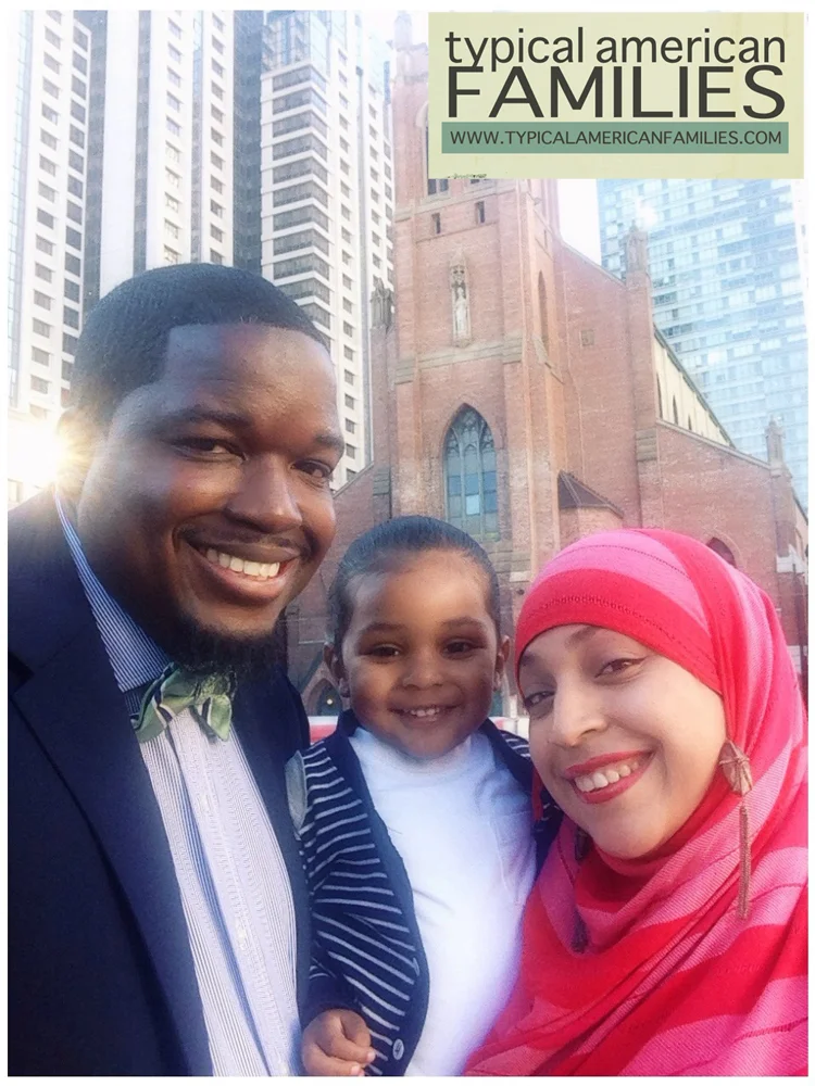Brother Amir Abdul-Shakur with his wife Nancy Abdul-Shakur and their son