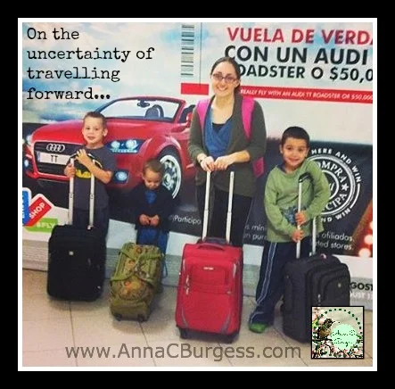On the uncertainty of travelling forward…