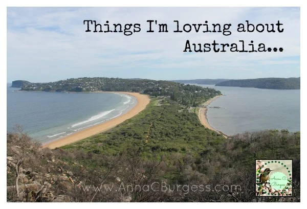 Things I am loving about Australia / Las cosas que me encantan de Australia