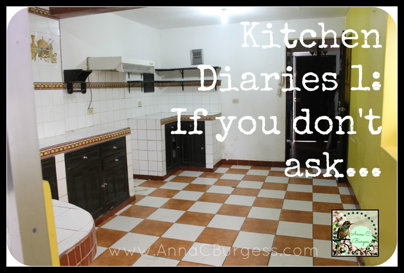 Kitchen Diaries Part 1: If you don't ask...