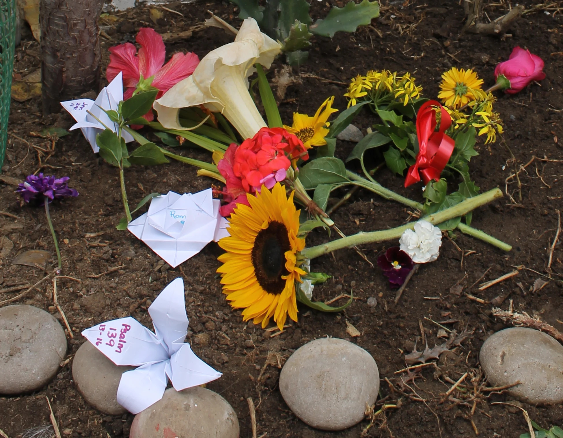 When grief is a community affair... 